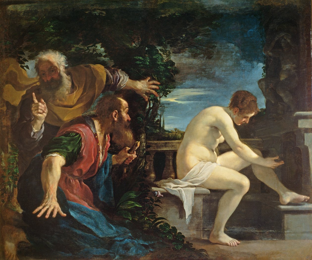 苏珊娜和长老 作者 乔瓦尼·弗朗切斯科·巴尔比里（Il Guercino）