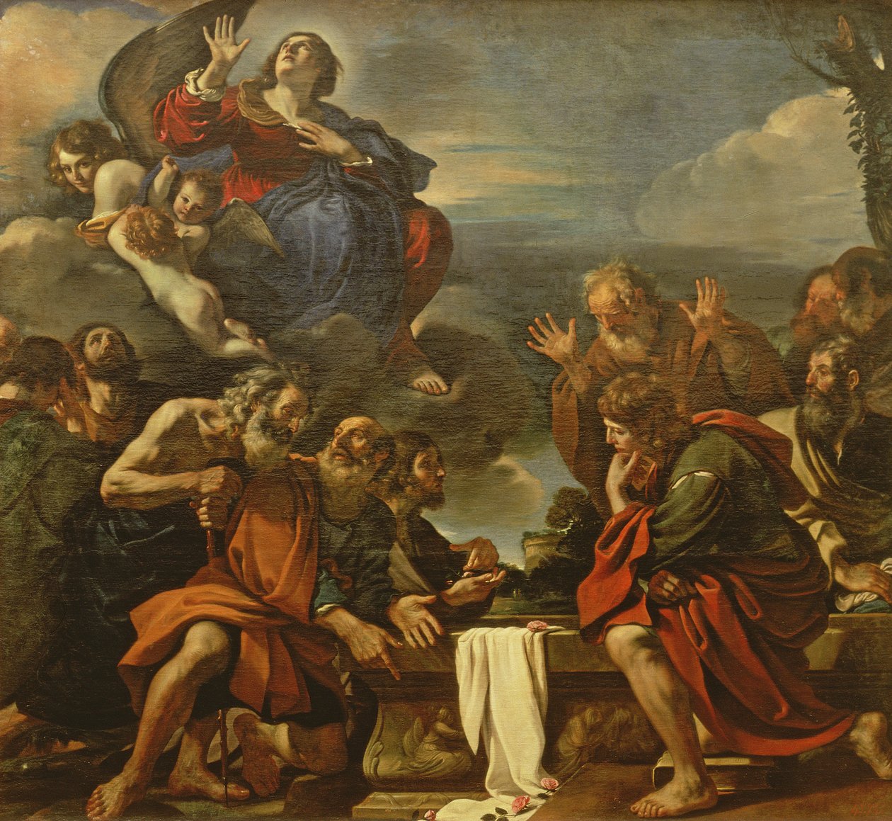 圣母升天，1623年 作者 乔瓦尼·弗朗切斯科·巴尔比里（Il Guercino）
