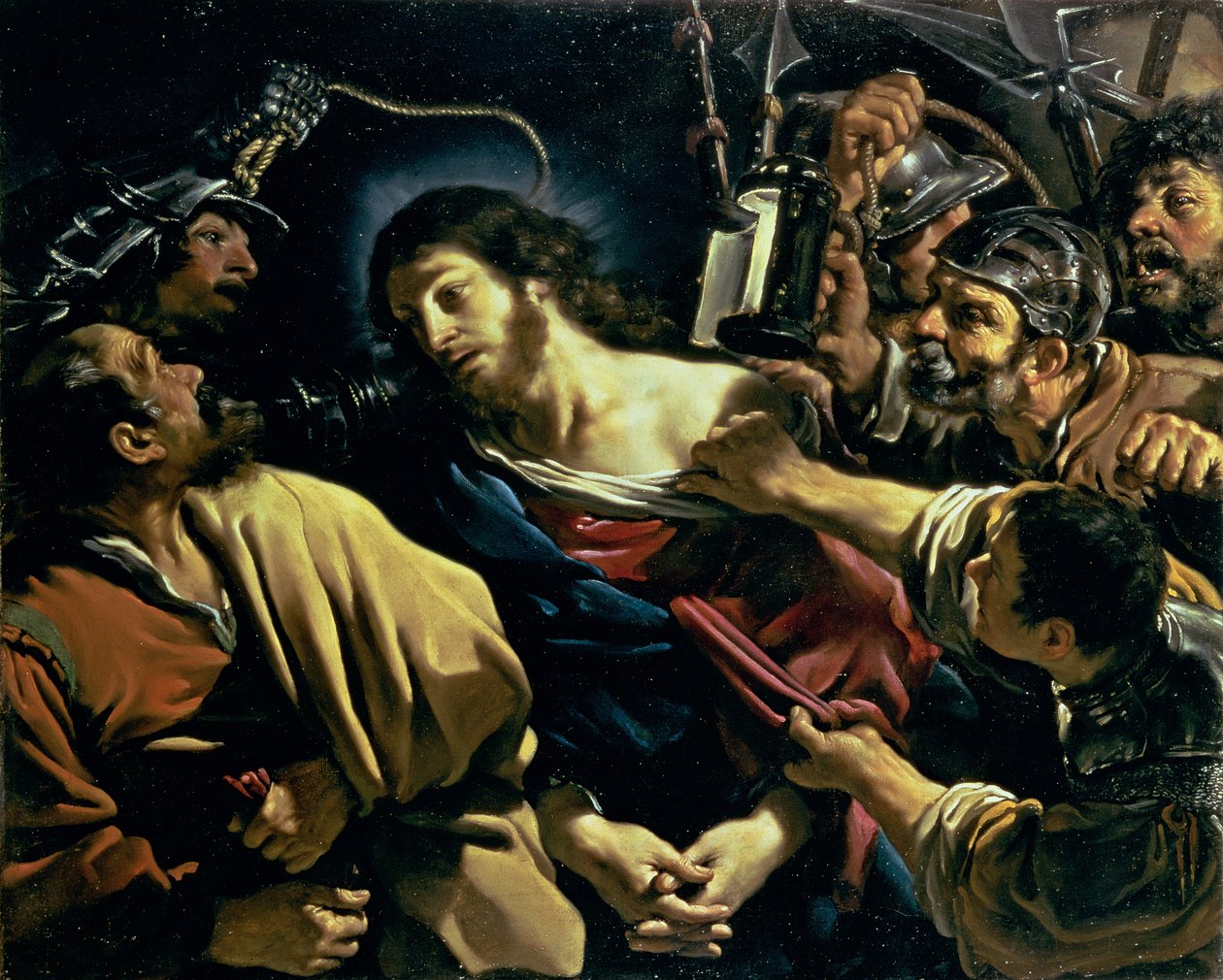 1621年基督的背叛 作者 乔瓦尼·弗朗切斯科·巴尔比里（Il Guercino）