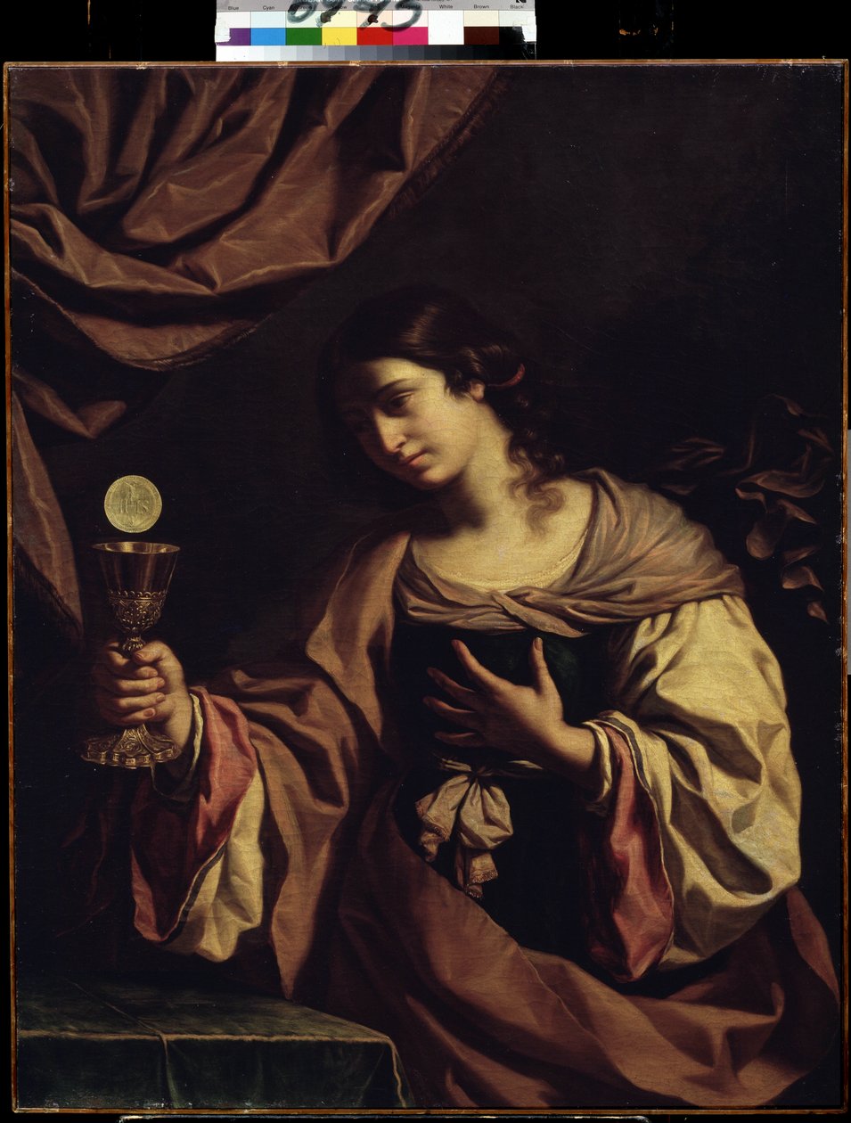 "乔瓦尼-弗朗切斯科-巴尔比耶里（Giovanni Francesco Barbieri dit Il Guercino）（1591-1666 年）的《信仰的寓言》（Allegorie de la Foi）画作 作者 格尔奇诺