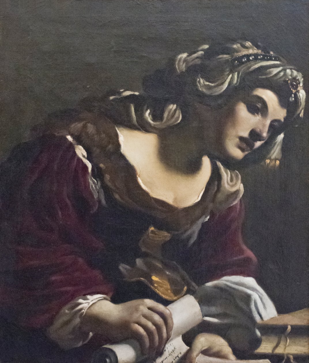 Sibyl 作者 圭尔奇诺 (1591-1666)