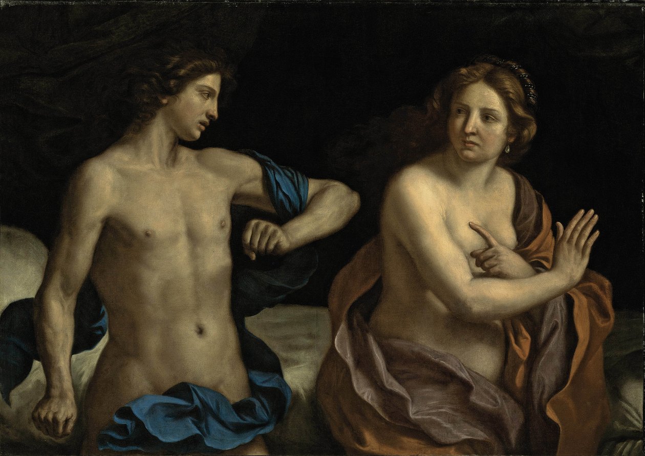 Guercino - Amnon 和 Tamar 作者 格尔奇诺