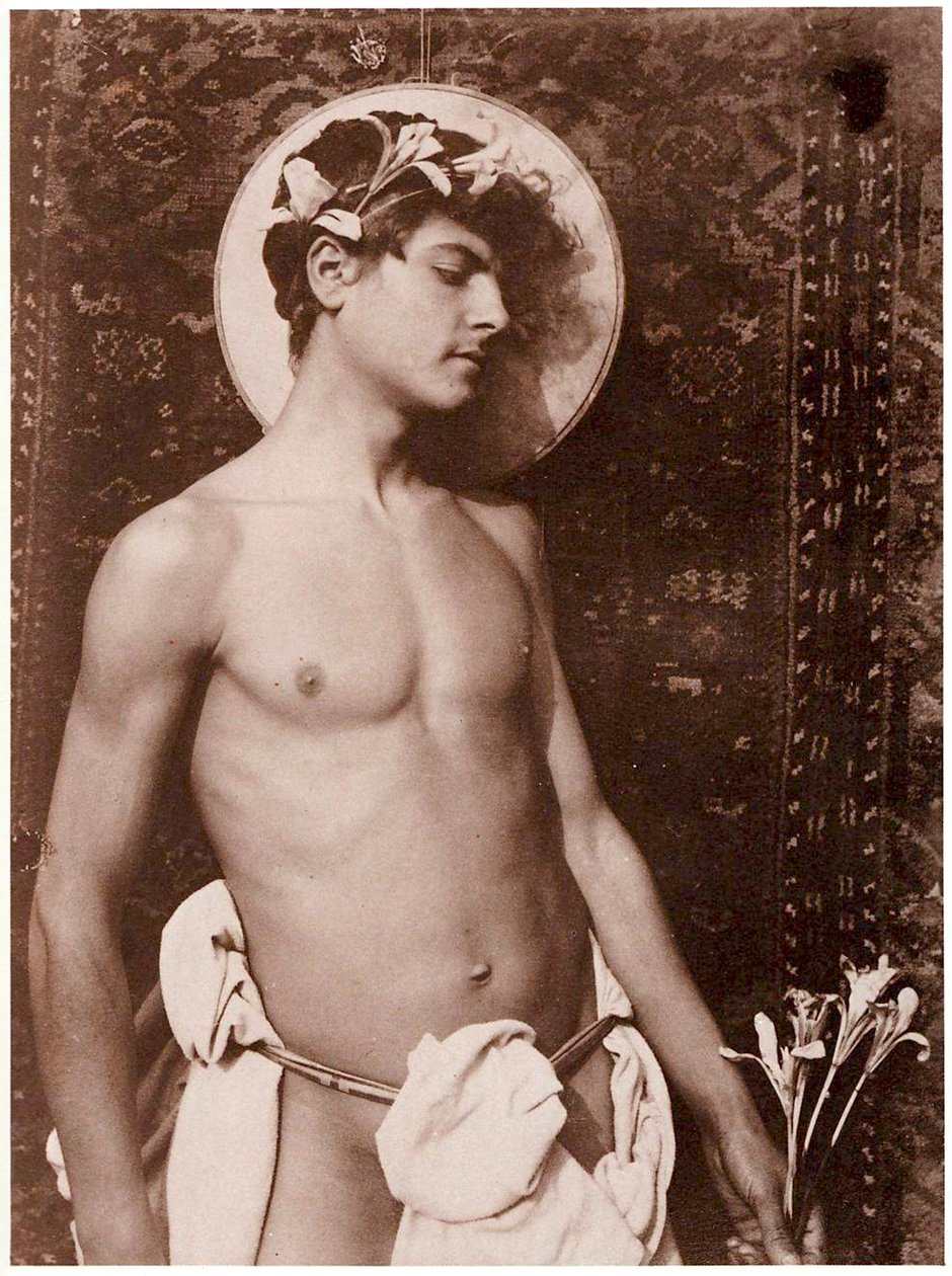 Nino Cesarini的肖像，c.1896 作者 GuglielmoPlüschow