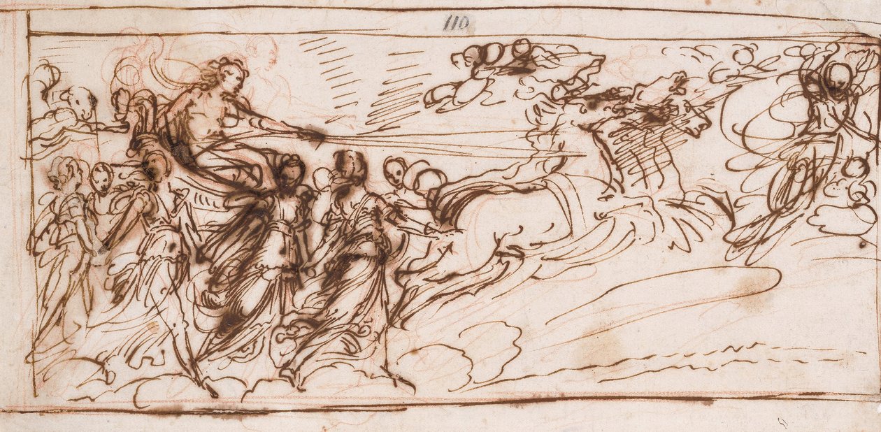 阿波罗在太阳战车上 作者 吉多·雷尼（Guido Reni）
