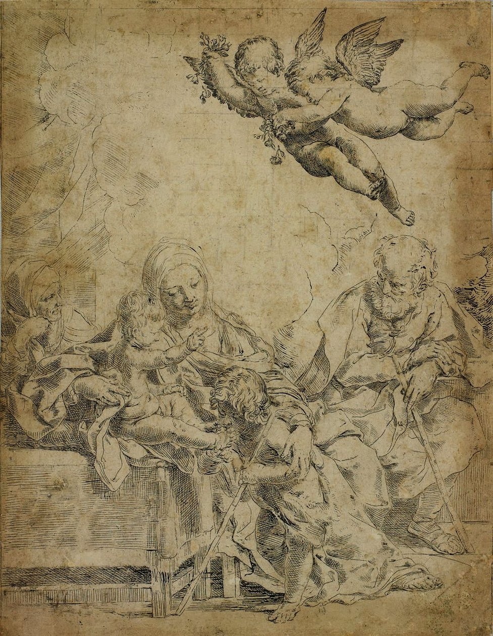 神圣家族 作者 吉多·雷尼（Guido Reni）