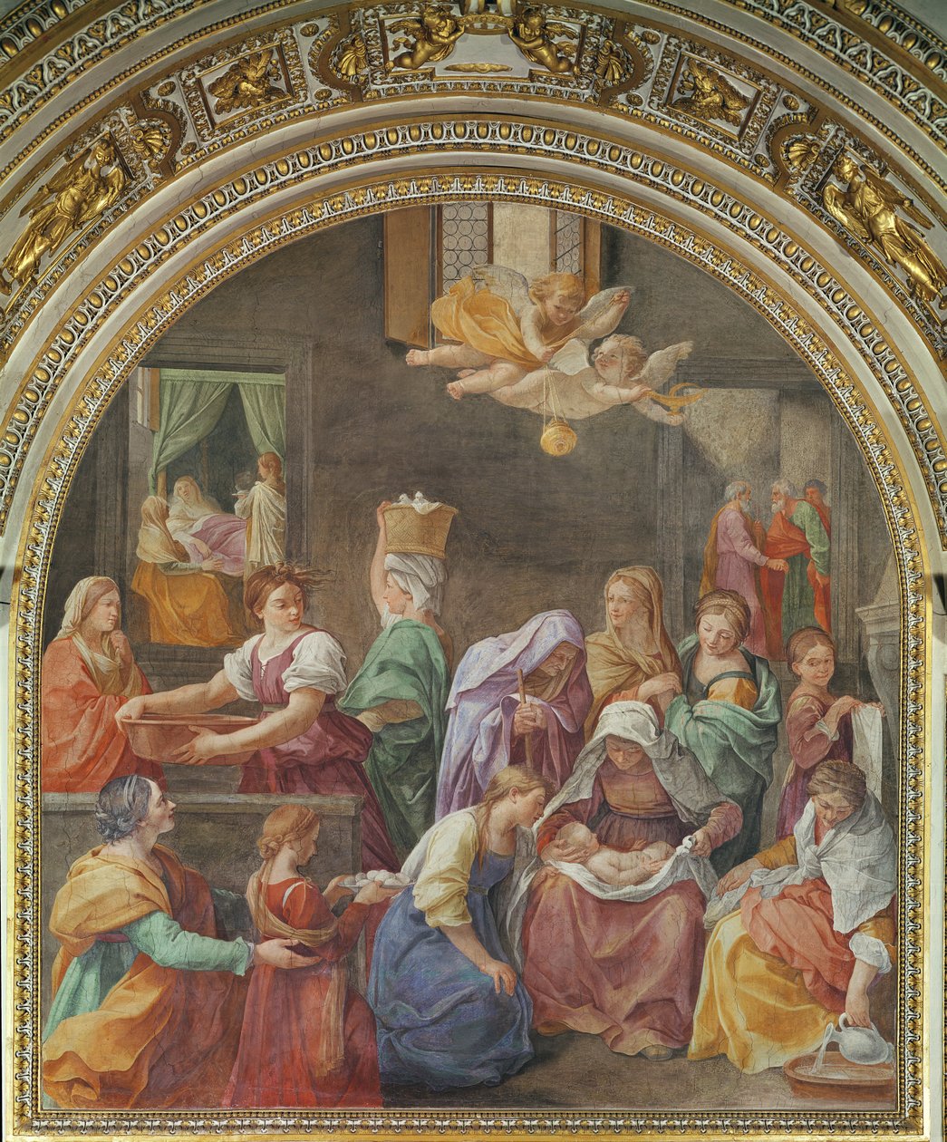 圣母玛利亚的诞生，1611年 作者 吉多·雷尼（Guido Reni）