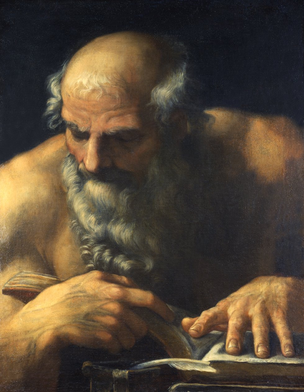圣杰罗姆 作者 吉多·雷尼（Guido Reni）
