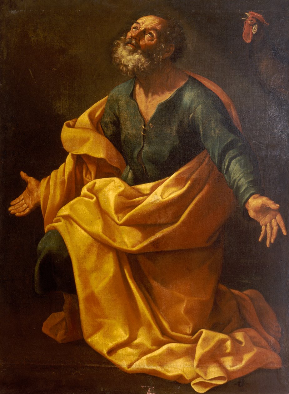 圣彼得祈祷 作者 吉多·雷尼（Guido Reni）
