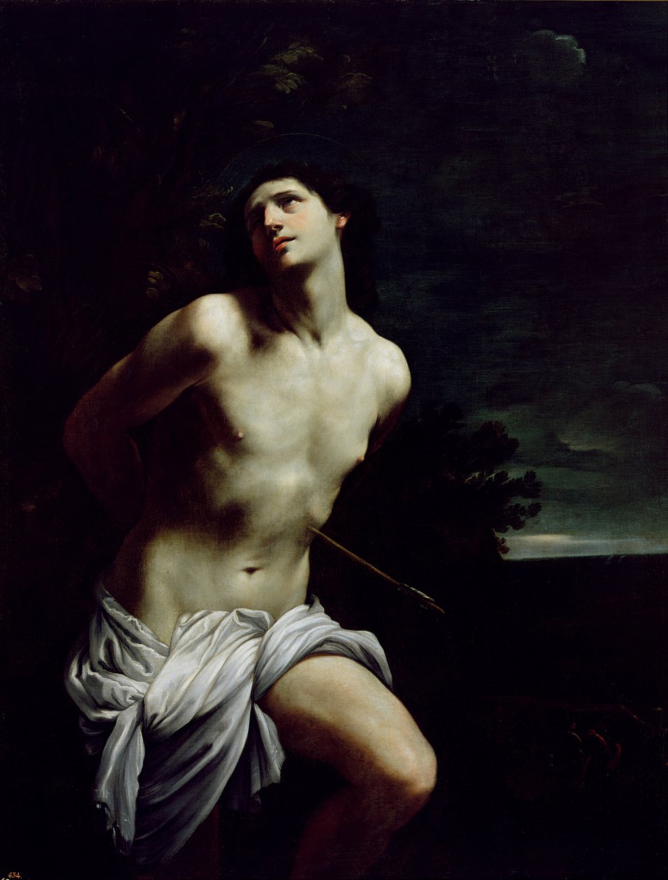 圣塞巴斯蒂安，1617-18 作者 吉多·雷尼（Guido Reni）