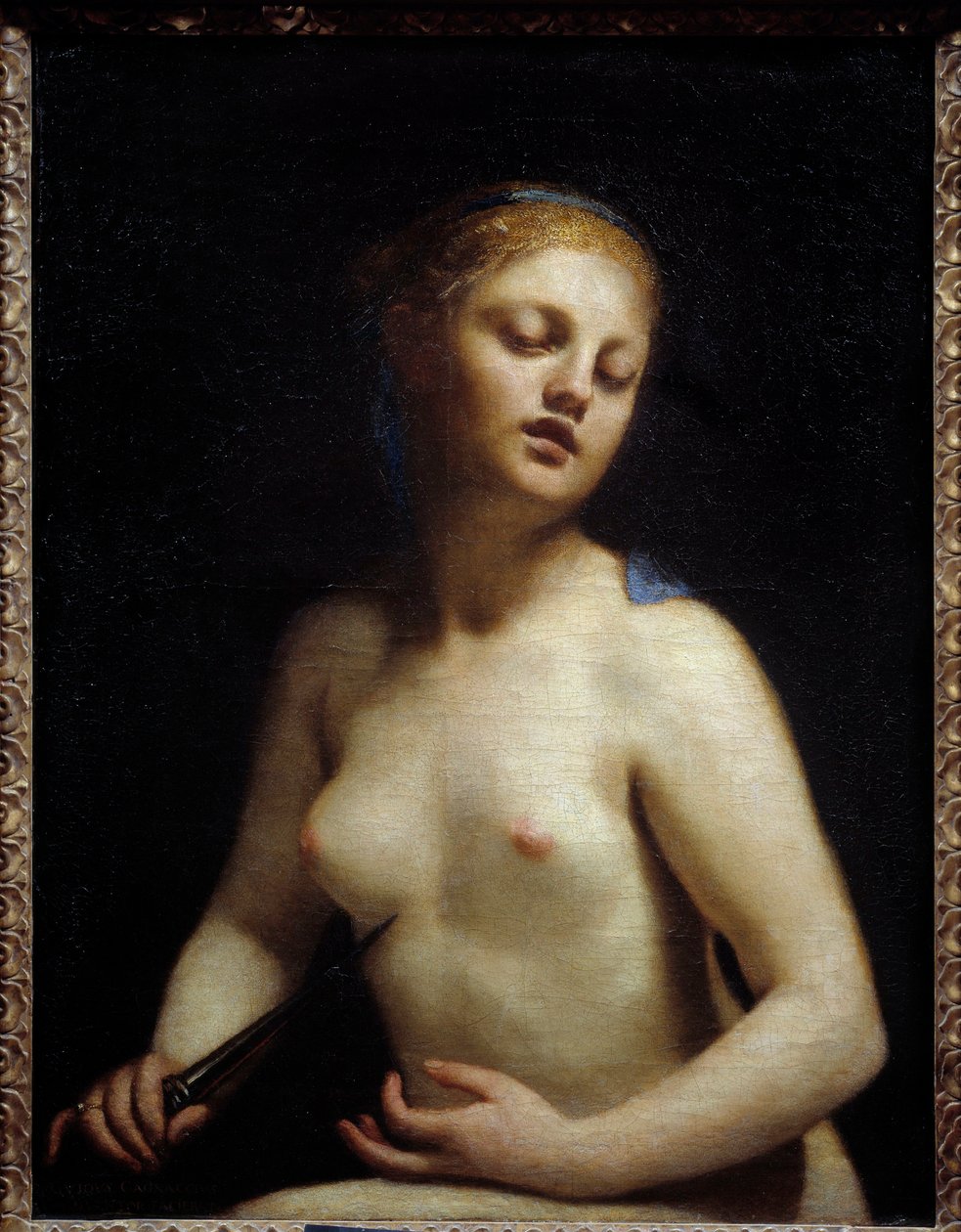 卢克丽斯之死 卢克丽斯（Lucrezia，Lucretia，罗马女士）是其表弟塞克斯图斯-塔昆（Tarquin the Superb的儿子）的暴力受害者。卢克丽斯派人去找她的父亲和丈夫（科拉蒂纳斯），并与卢修斯-朱尼乌斯-布鲁图斯（Lucius Junius Brutus）一起到达，他是卢修斯-塔昆的堂兄。 作者 圭多·卡尼亚奇