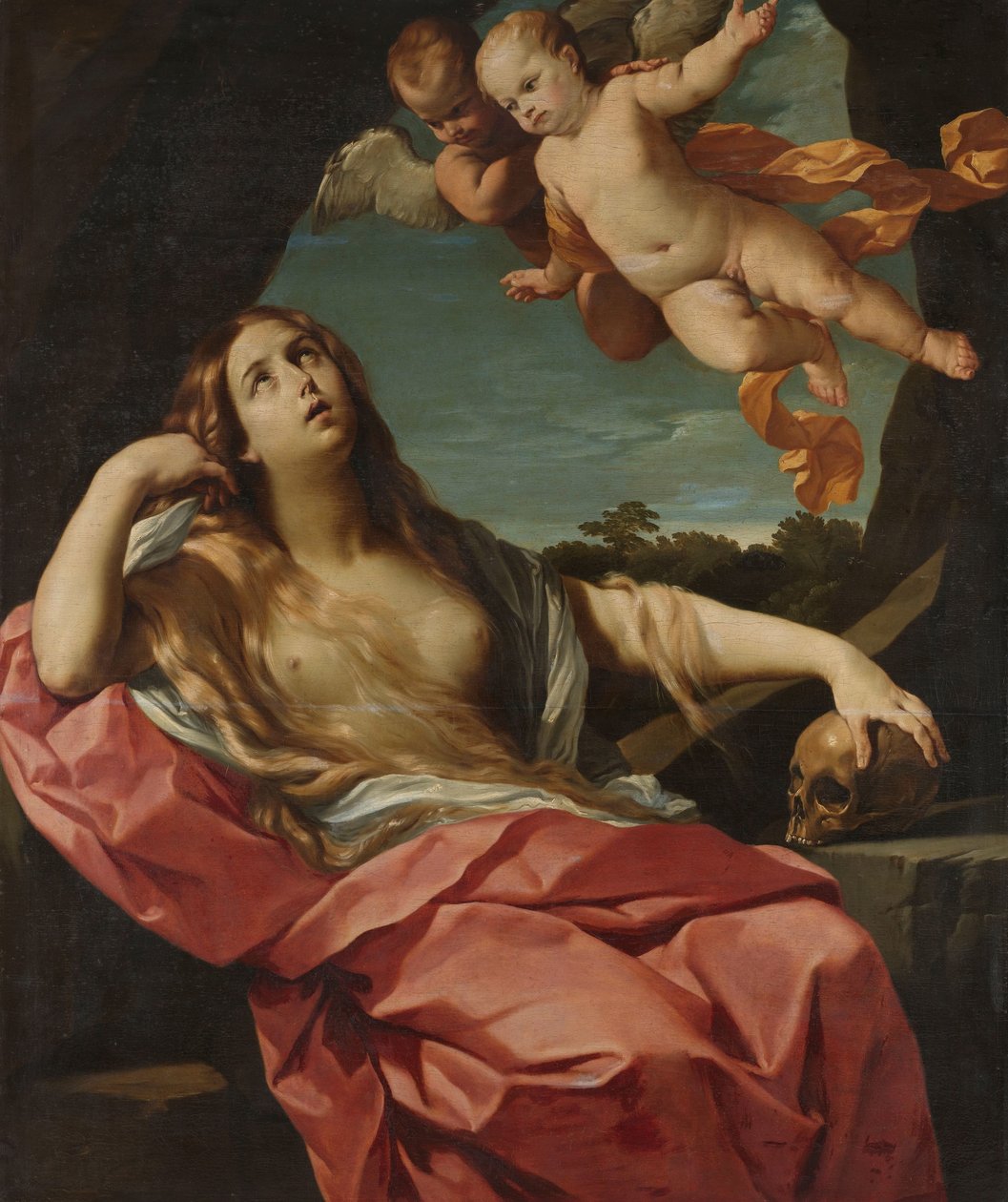 抹大拉的玛利亚 作者 Guido Reni（复制后）