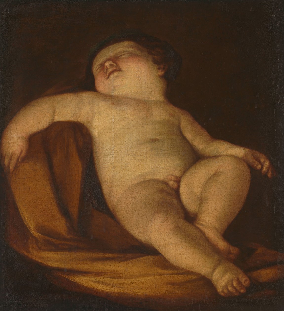 睡觉的普托 作者 Guido Reni（复制后）