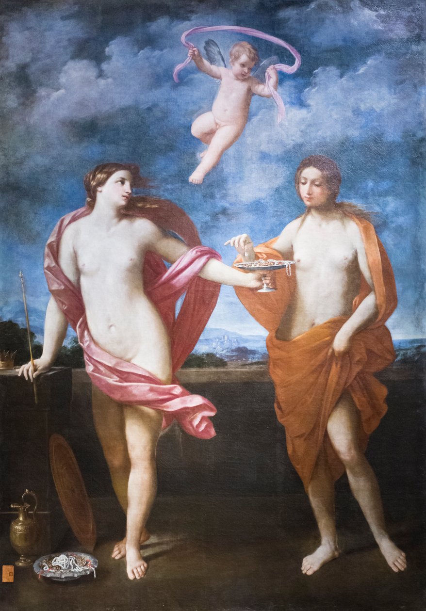 自由与谦虚的寓言 作者 吉多·雷尼（Guido Reni）