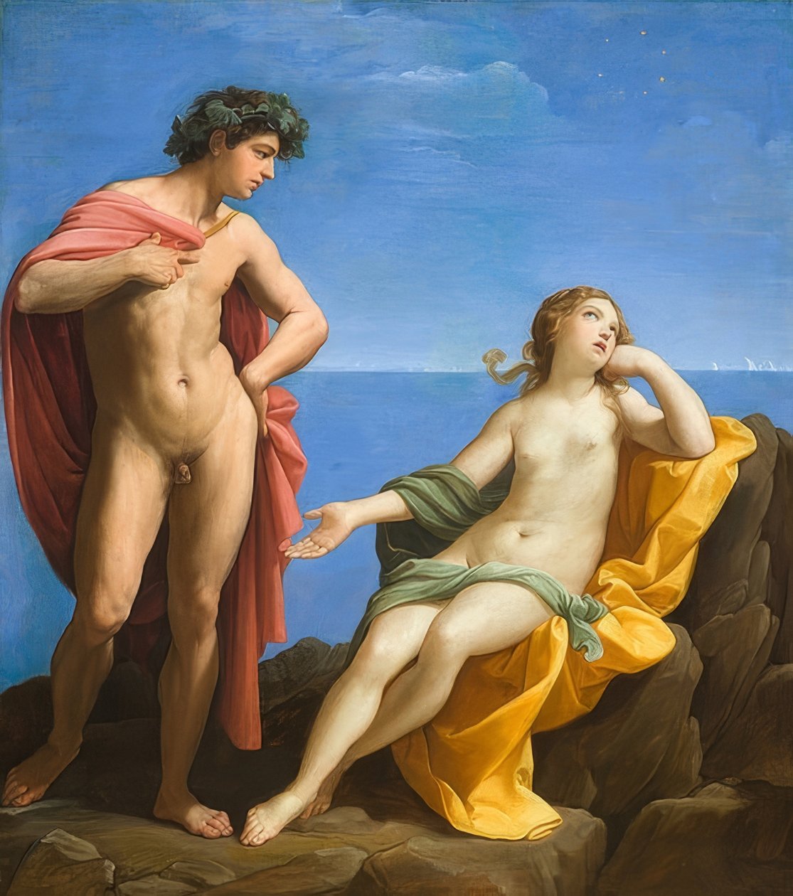 酒神和阿里亚德涅。约于1619-20年 作者 吉多·雷尼（Guido Reni）