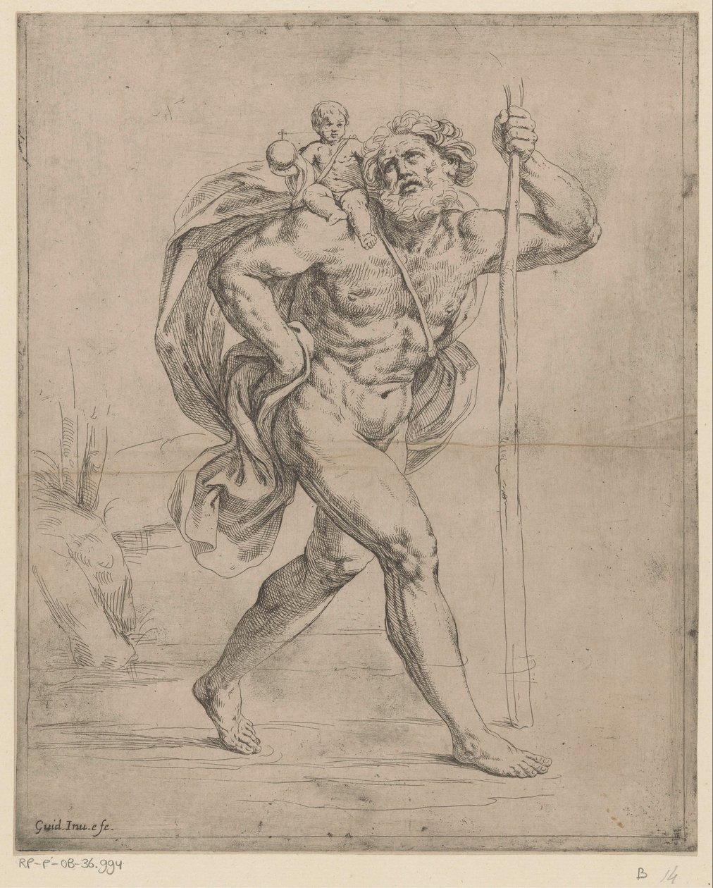 圣克里斯托弗 作者 吉多·雷尼（Guido Reni）