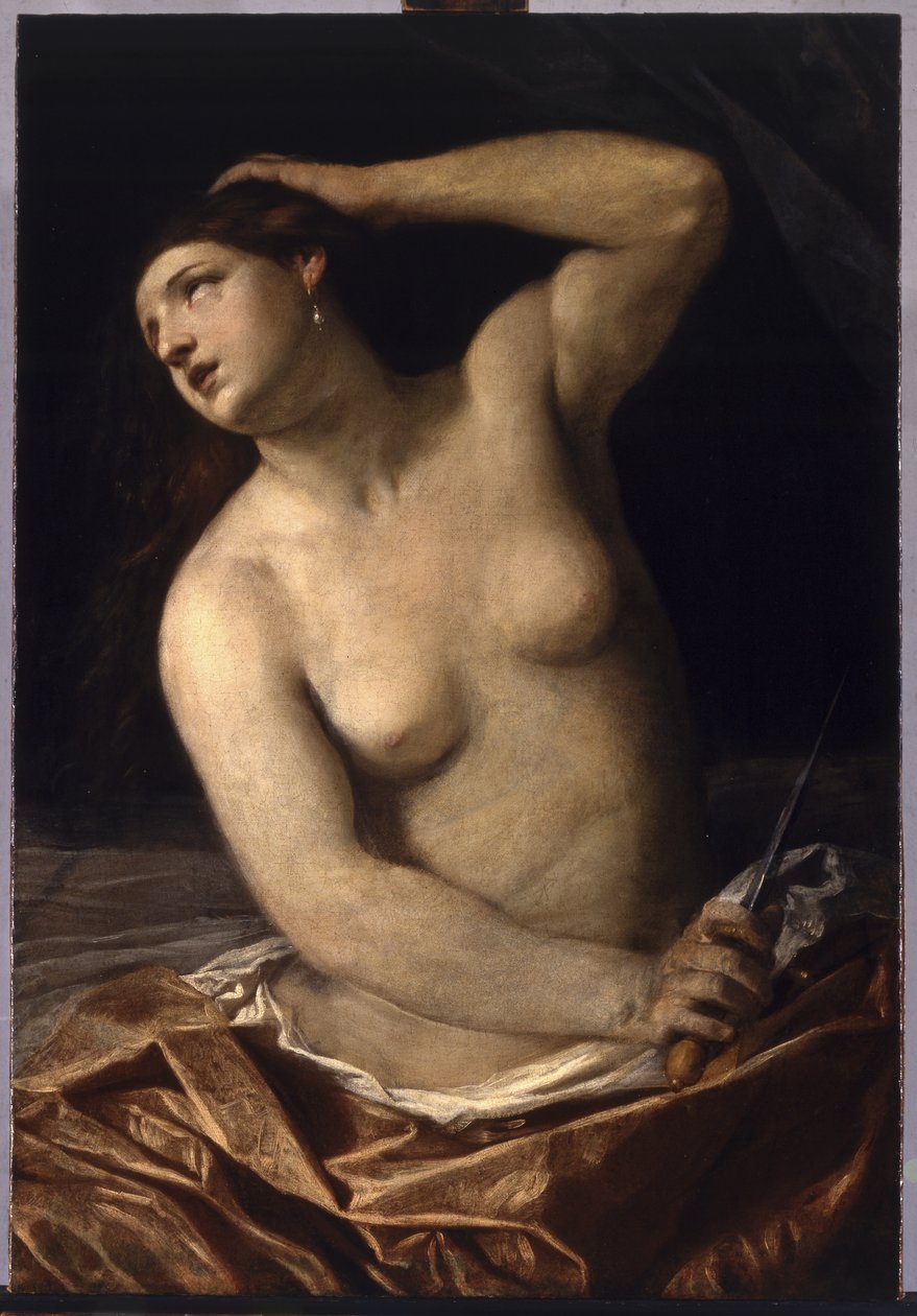 Lucretia逝世，163-38年 作者 吉多·雷尼（Guido Reni）