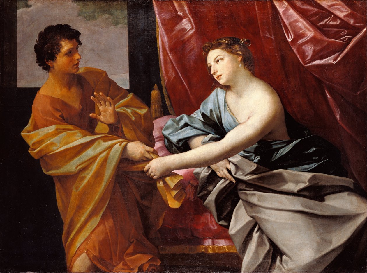约瑟和波提乏的妻子 作者 吉多·雷尼（Guido Reni）
