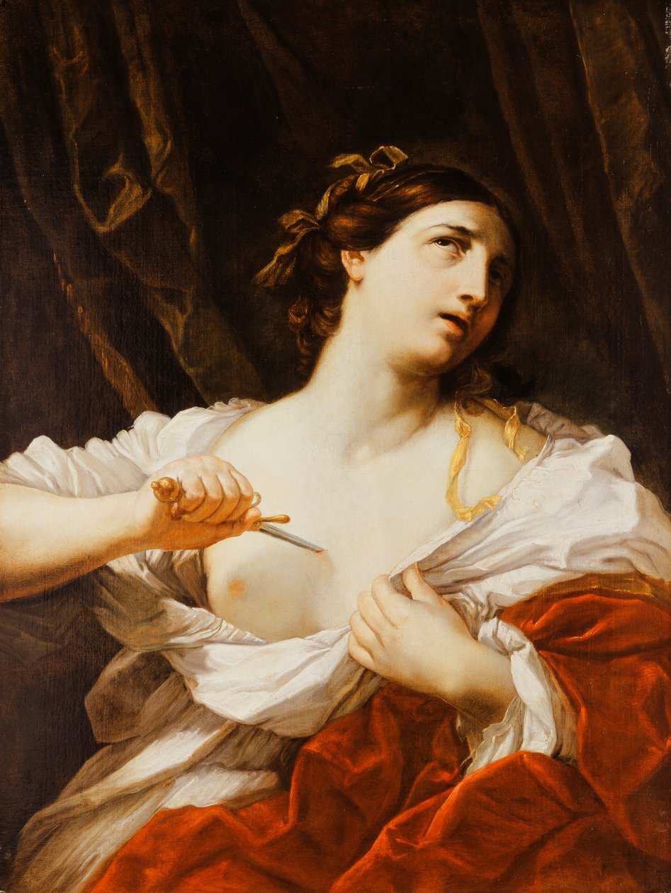 Lucretia，1624年 作者 吉多·雷尼（Guido Reni）