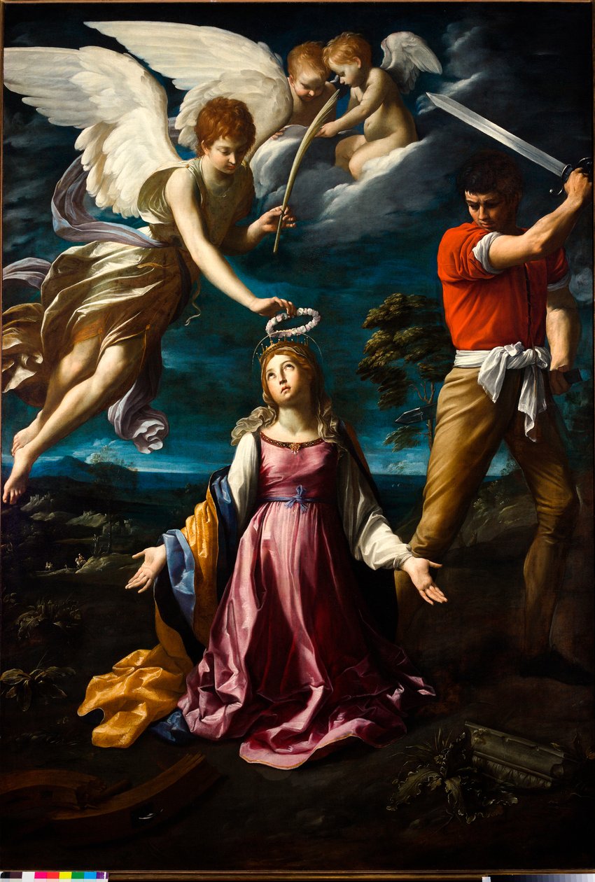 亚历山大的圣凯瑟琳殉难 作者 吉多·雷尼（Guido Reni）