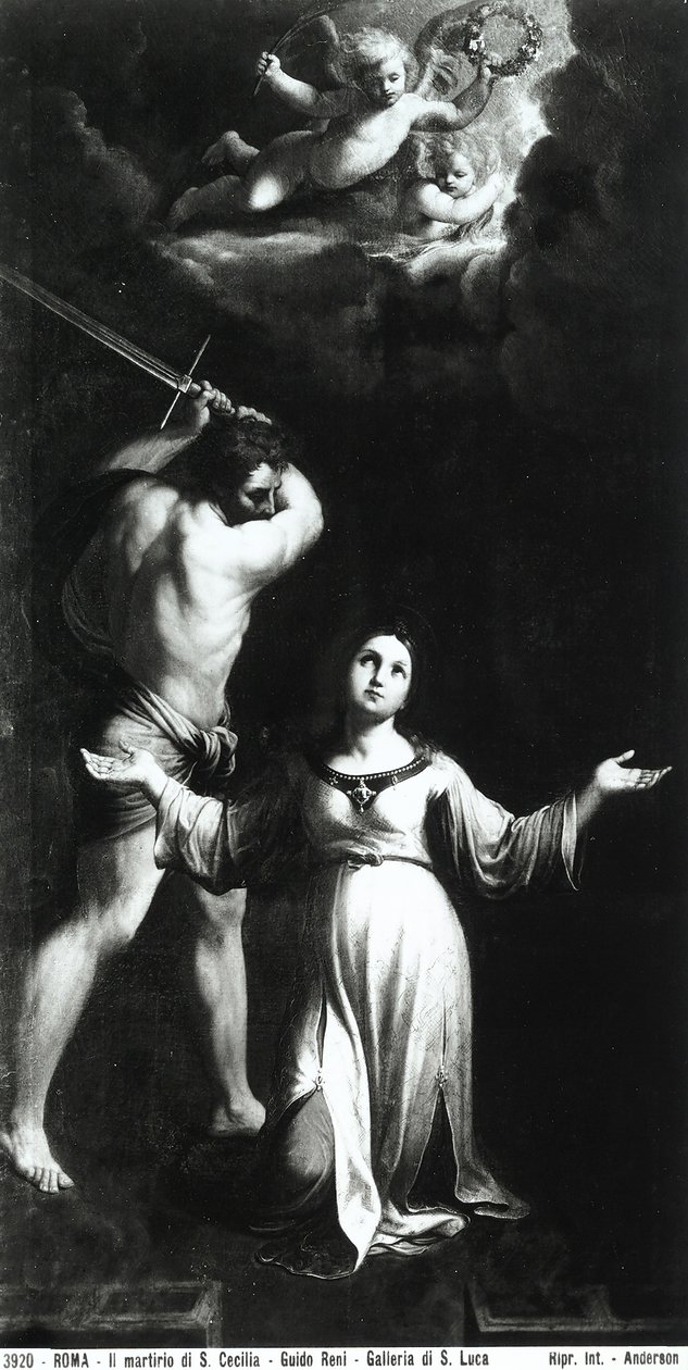 圣塞西莉亚的Martyring，c.1603 作者 吉多·雷尼（Guido Reni）