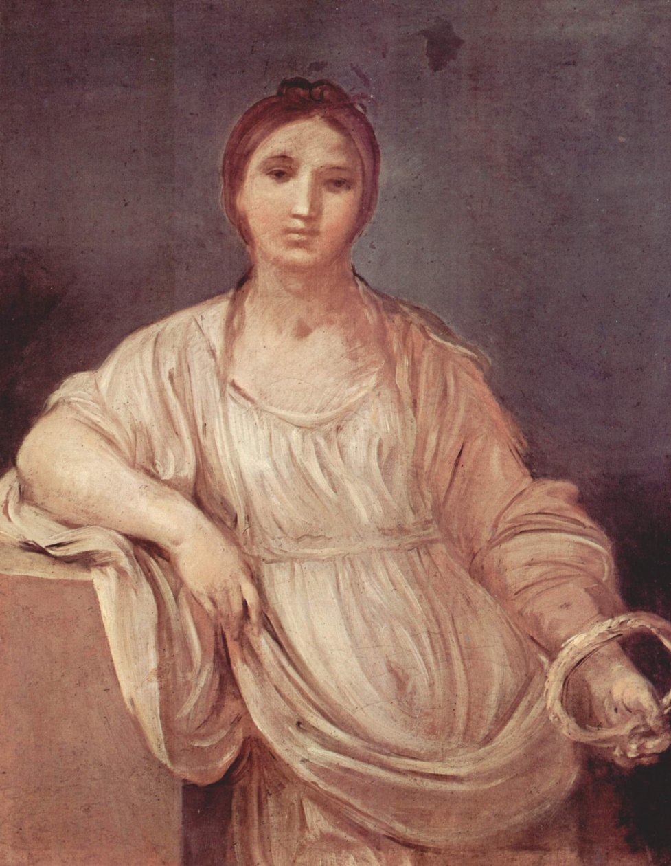 头戴皇冠的女孩肖像 作者 吉多·雷尼（Guido Reni）