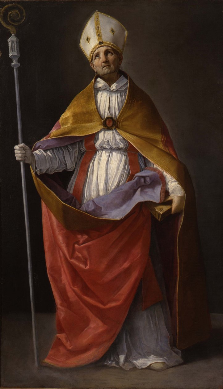 圣安德烈·科西尼（Saint Andrea Corsini），约1637-1640年。 作者 吉多·雷尼（Guido Reni）