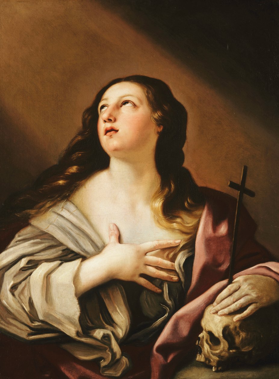 圣玛丽·玛格达琳（c.1624-7） 作者 吉多·雷尼（Guido Reni）