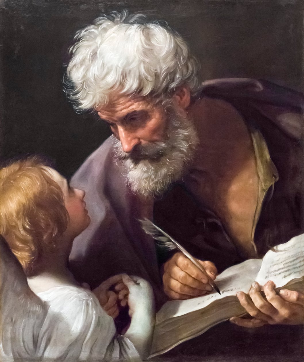 福音传道者圣马太 作者 吉多·雷尼（Guido Reni）