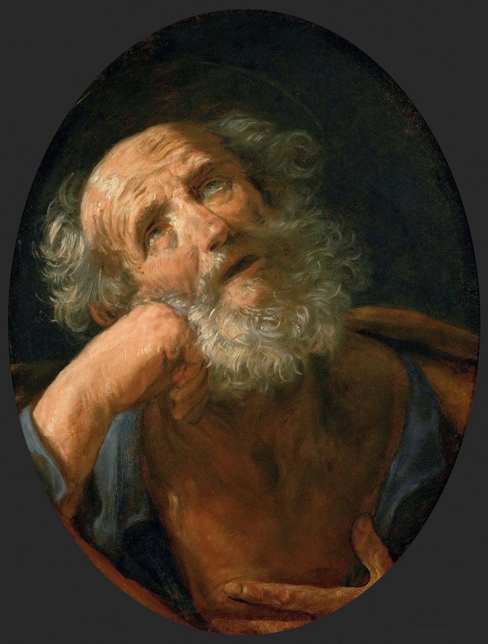 圣彼得，C。 1640。 作者 吉多·雷尼（Guido Reni）