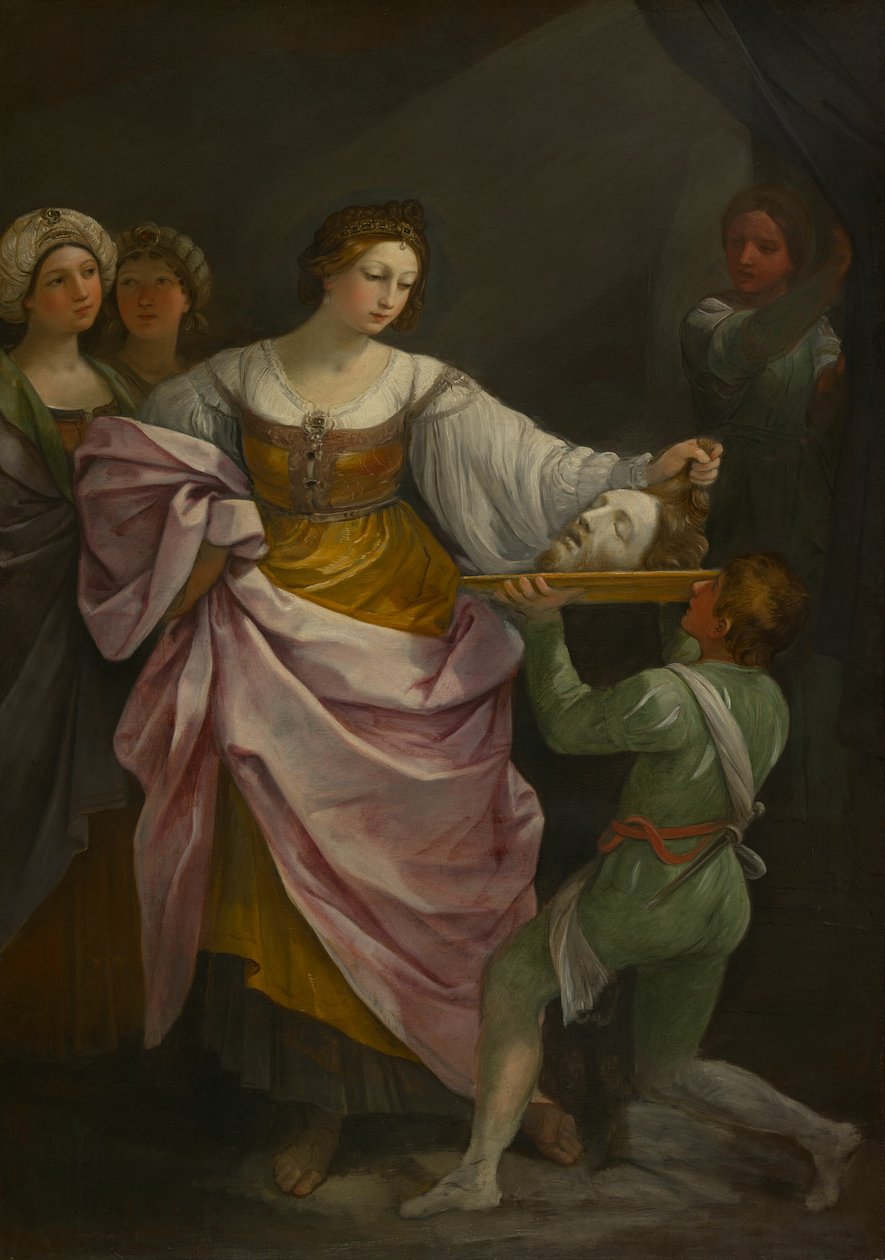 带着施洗者圣约翰头颅的莎乐美 作者 吉多·雷尼（Guido Reni）