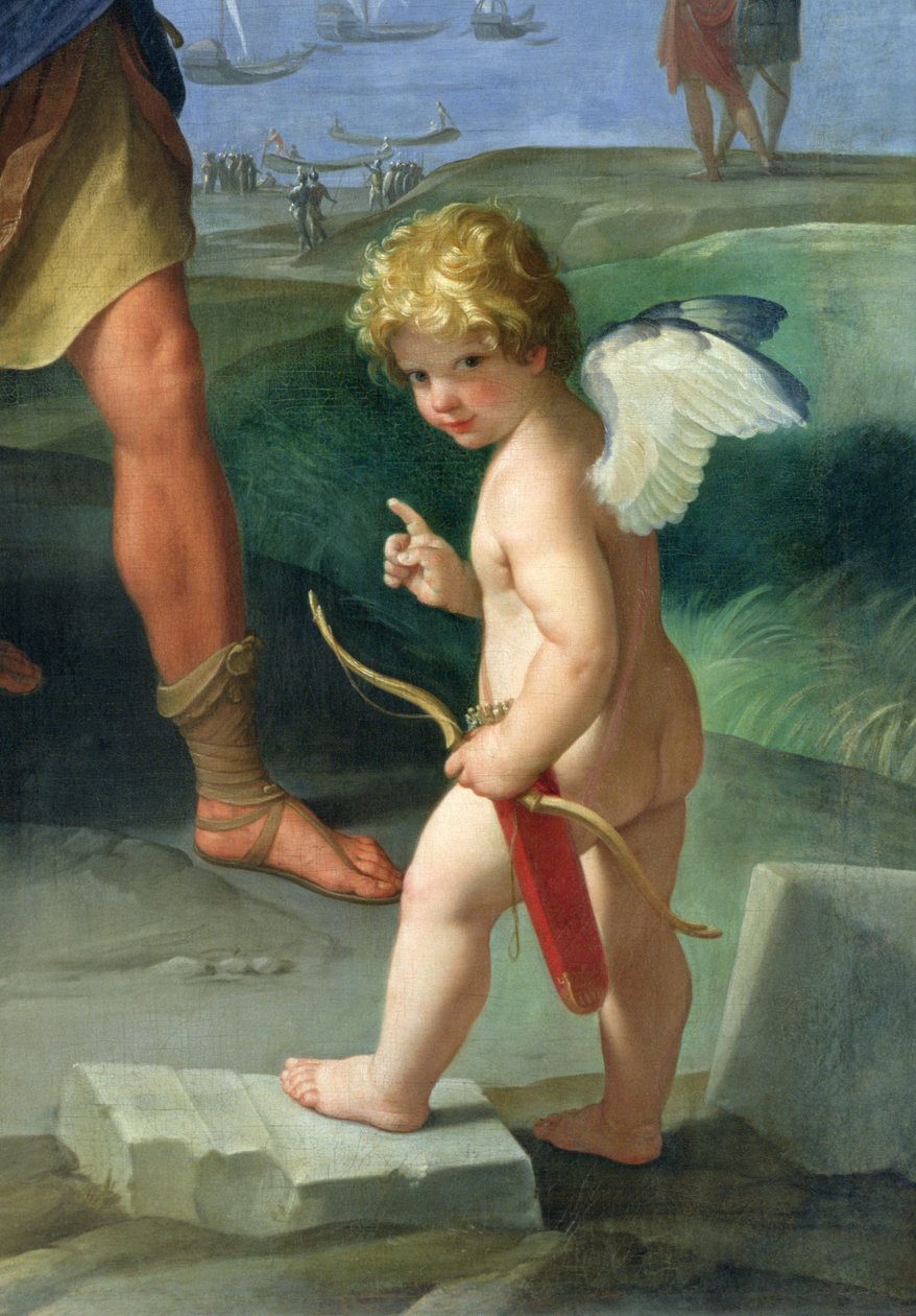 海伦的绑架，1631年（细节39333） 作者 吉多·雷尼（Guido Reni）