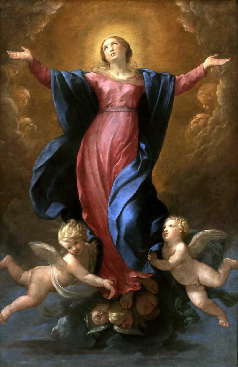 圣母升天图》，1637年。 作者 吉多·雷尼（Guido Reni）