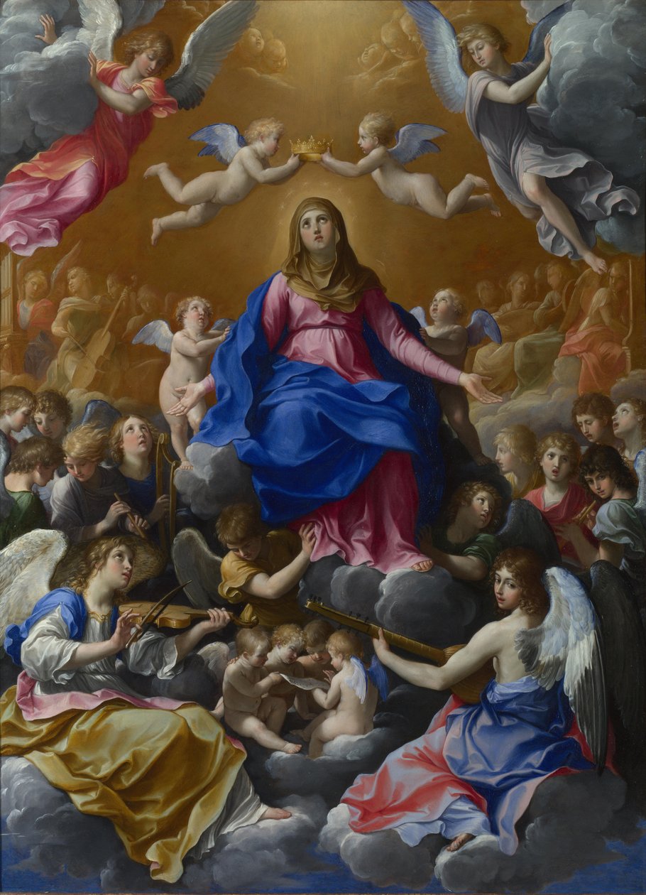 圣母加冕礼，1607年 作者 吉多·雷尼（Guido Reni）