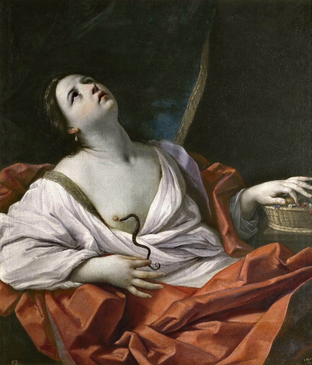 克娄巴特拉之死c。 1640。 作者 吉多·雷尼（Guido Reni）