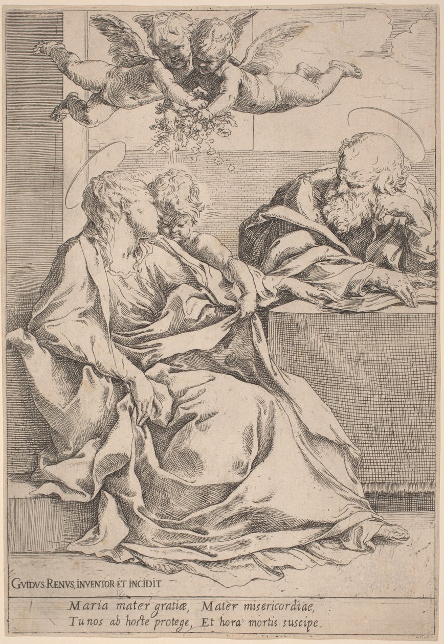 神圣家庭 作者 吉多·雷尼（Guido Reni）