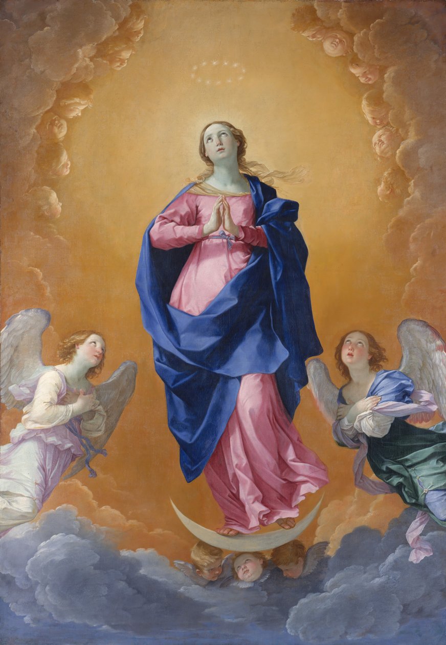 圣母无染原罪，1627年。 作者 吉多·雷尼（Guido Reni）