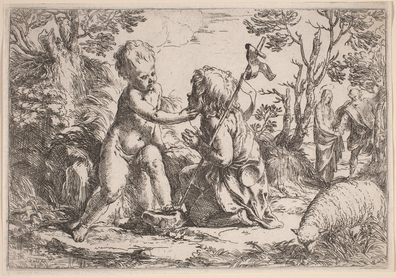 圣婴耶稣和圣约翰 作者 吉多·雷尼（Guido Reni）
