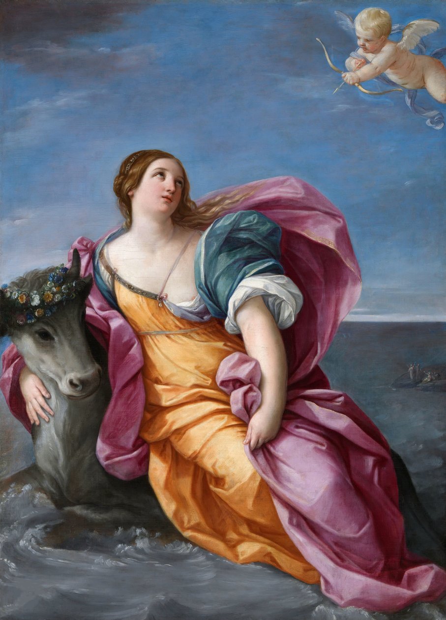 欧罗巴强奸案（1637-1639）。 作者 吉多·雷尼（Guido Reni）