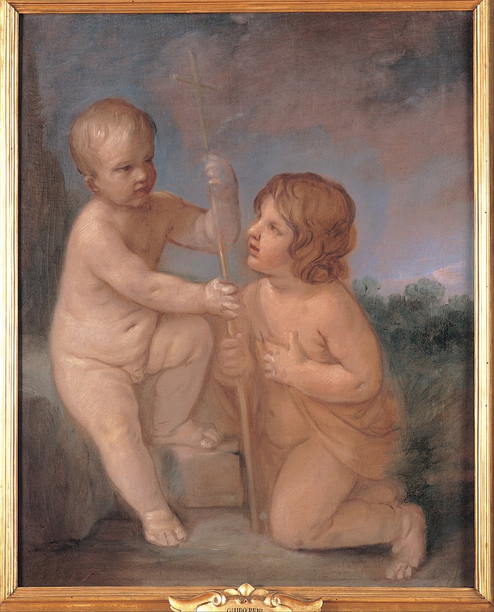 幼年耶稣和圣约翰 作者 吉多·雷尼（Guido Reni）