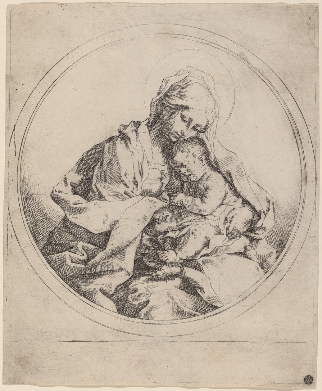 圣母与圣婴 作者 吉多·雷尼（Guido Reni）