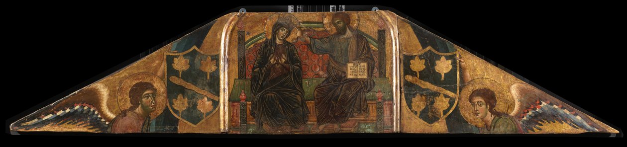 圣母加冕，约1260年 作者 吉多·达·锡耶纳（Guido da Siena）