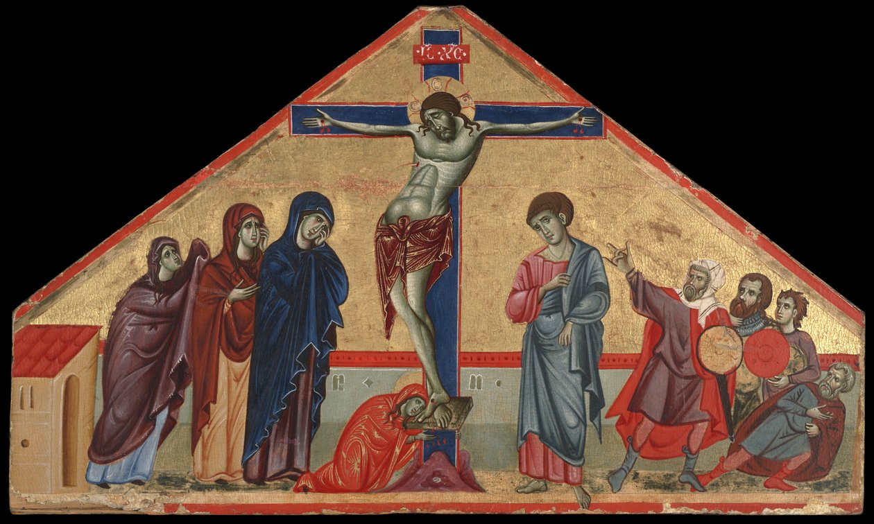 耶稣受难 作者 吉多·达·锡耶纳（Guido da Siena）
