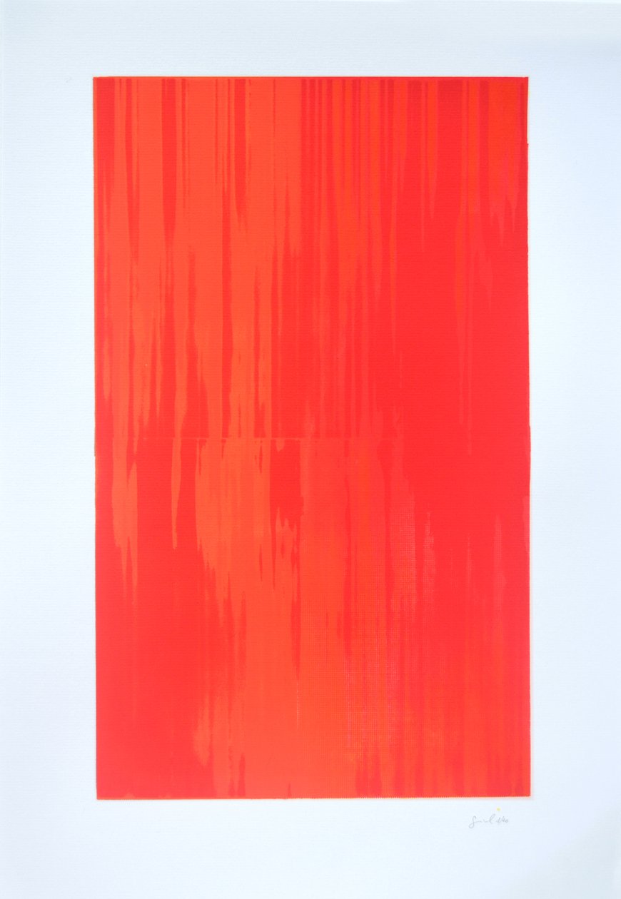 颜色 Nº2，2014 年（纸上水墨） 作者 吉尔赫姆·庞特斯（Guilherme Pontes）