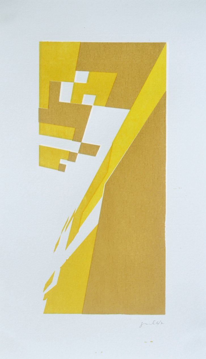 解构 N°8，2014（纸上水墨） 作者 吉尔赫姆·庞特斯（Guilherme Pontes）