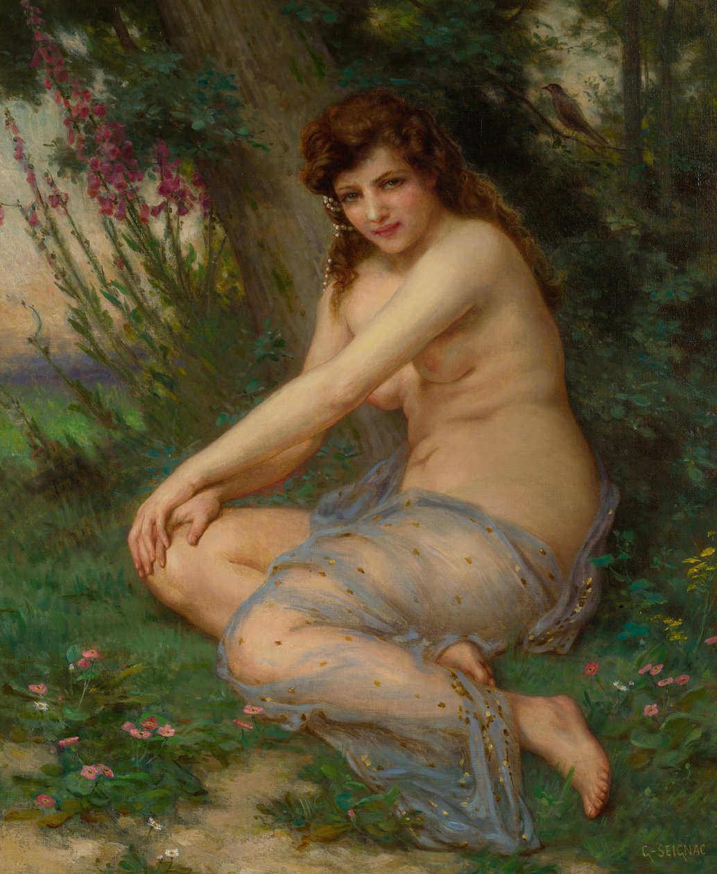 La nymphe de foretnEnglish：在Forestn 作者 纪尧姆·塞格纳克（Guillaume Seignac）