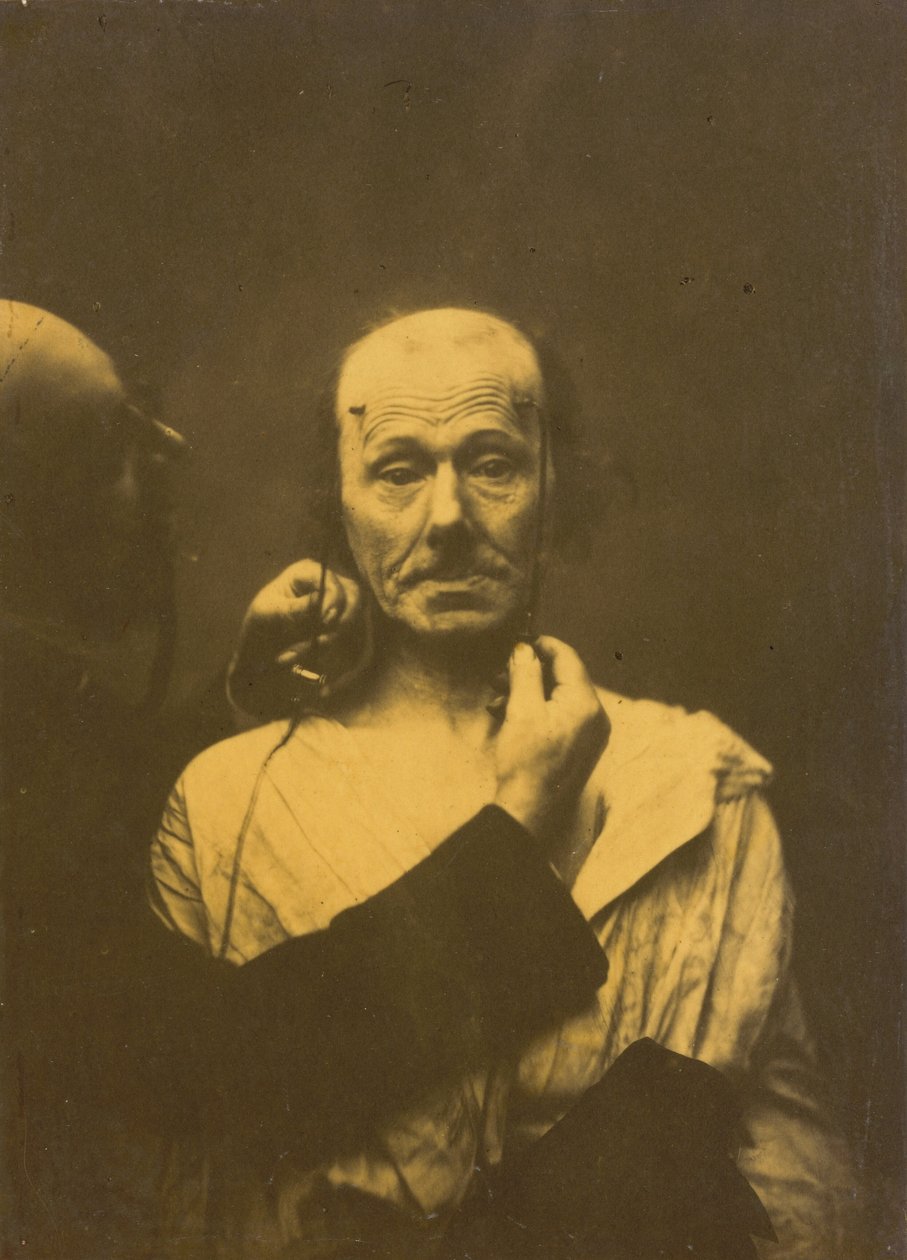 注意，1854-1856 年，1862 年印刷（照片） 作者 纪尧姆·本杰明·阿尔芒·杜兴·德·布洛涅