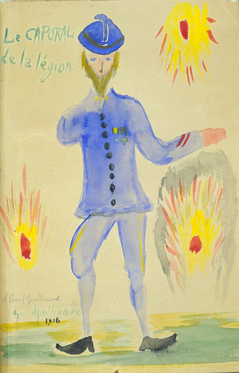 军团下士，1916年 作者 纪尧姆·阿波利奈尔