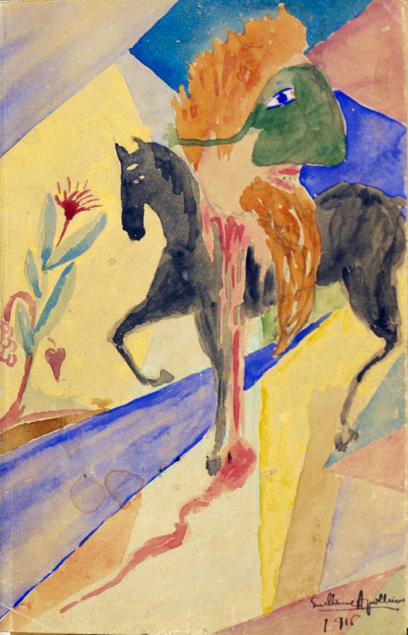 骑士面具，1915年 作者 纪尧姆·阿波利奈尔