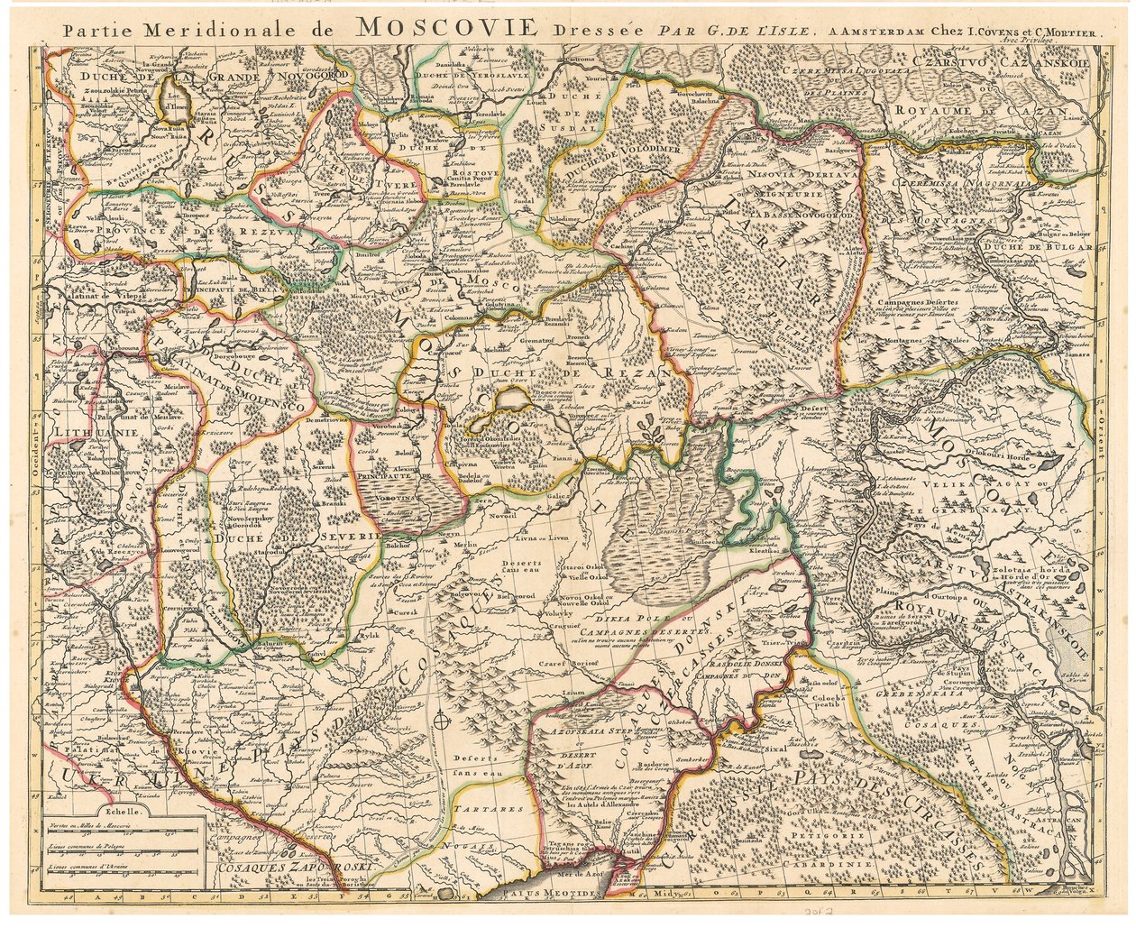 纪尧姆 (1675-1726) 的莫斯科帕德莱尔 (De L