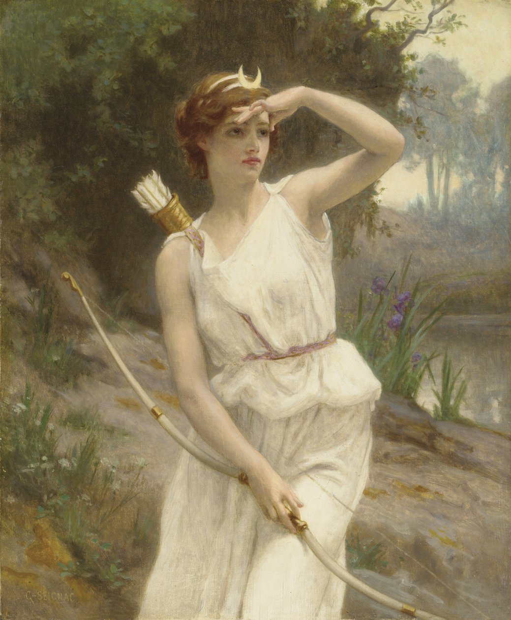 女猎人戴安娜 作者 纪尧姆·塞格纳克（Guillaume Seignac）